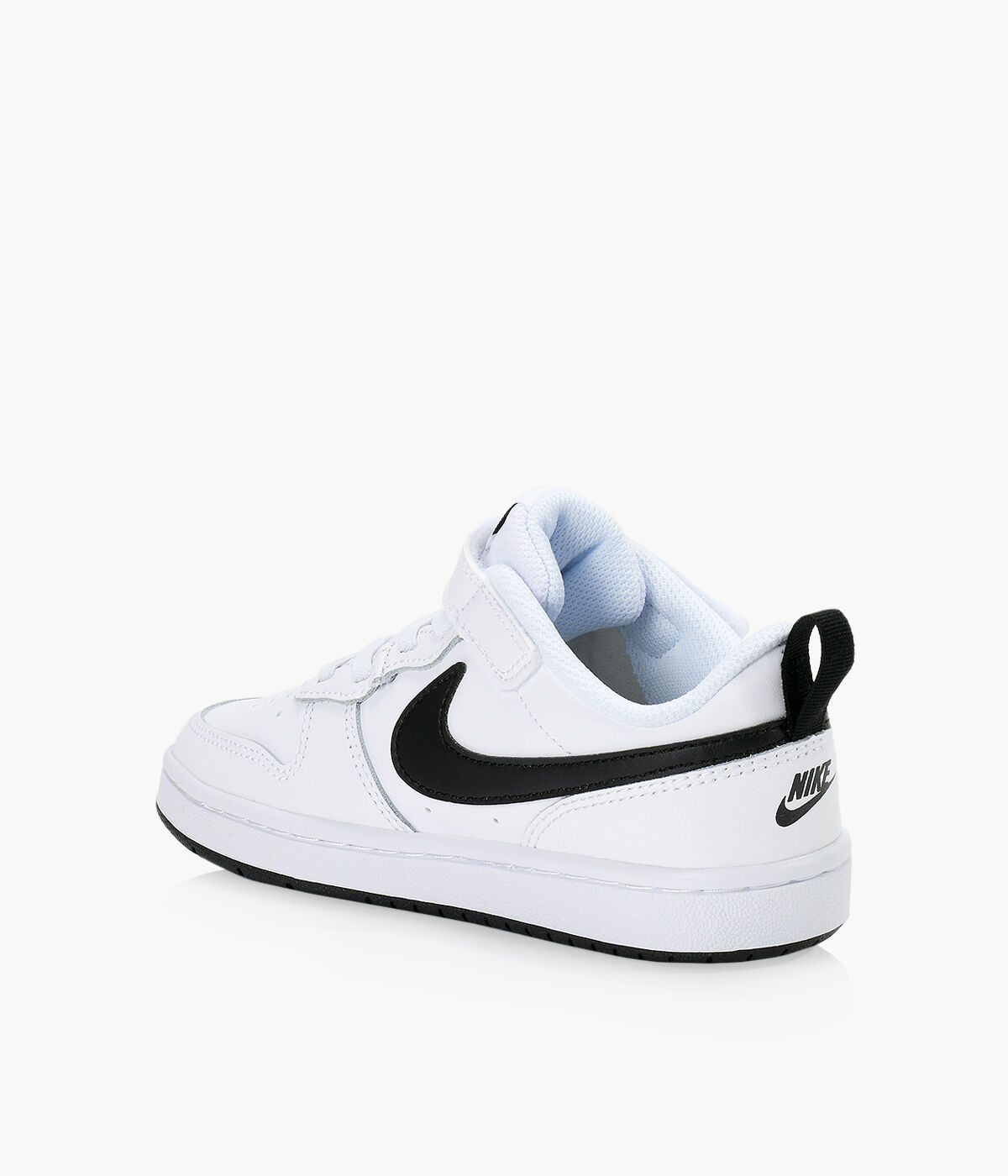 Nike court borough low zwart discount