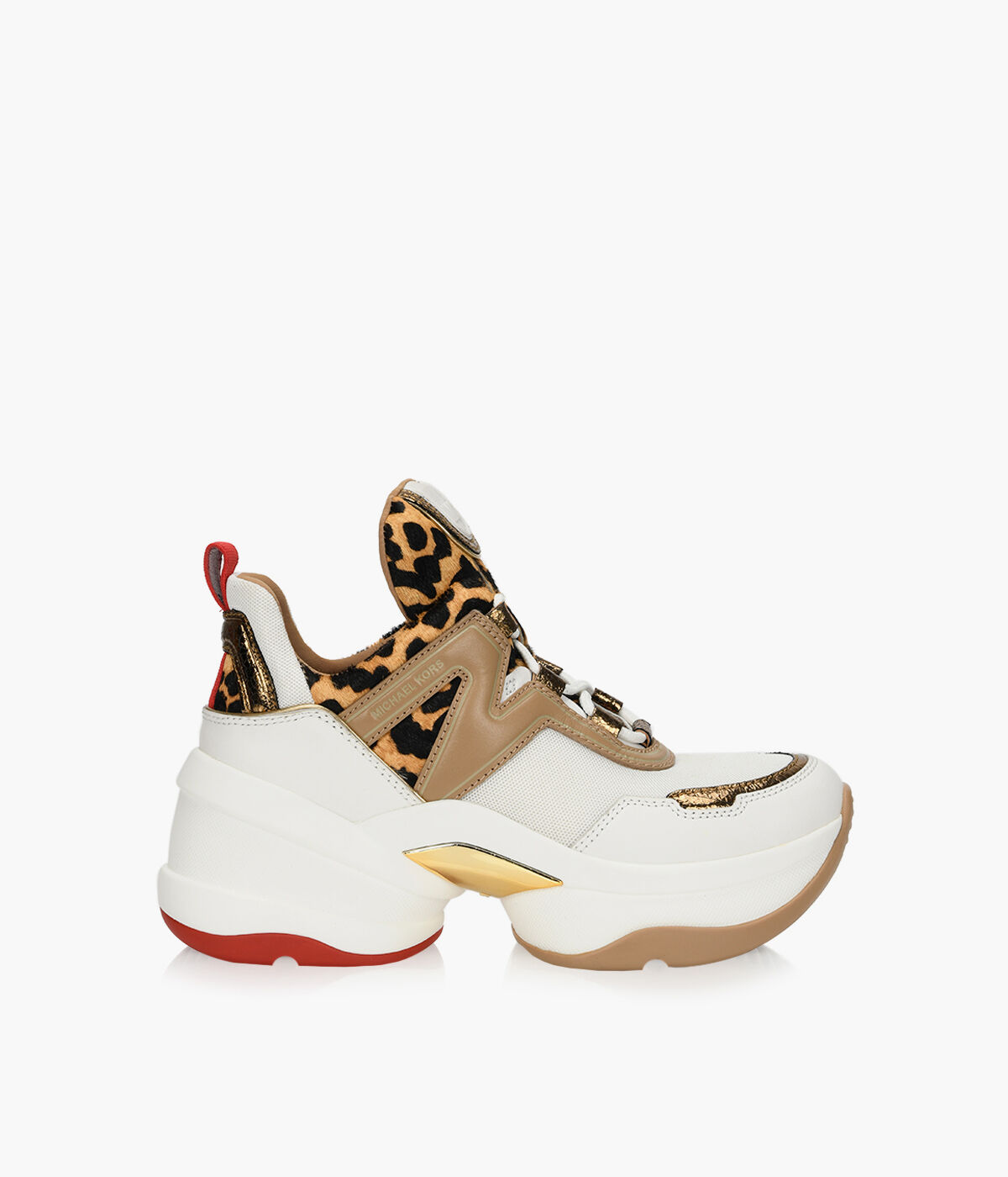 michael kors white trainers sale