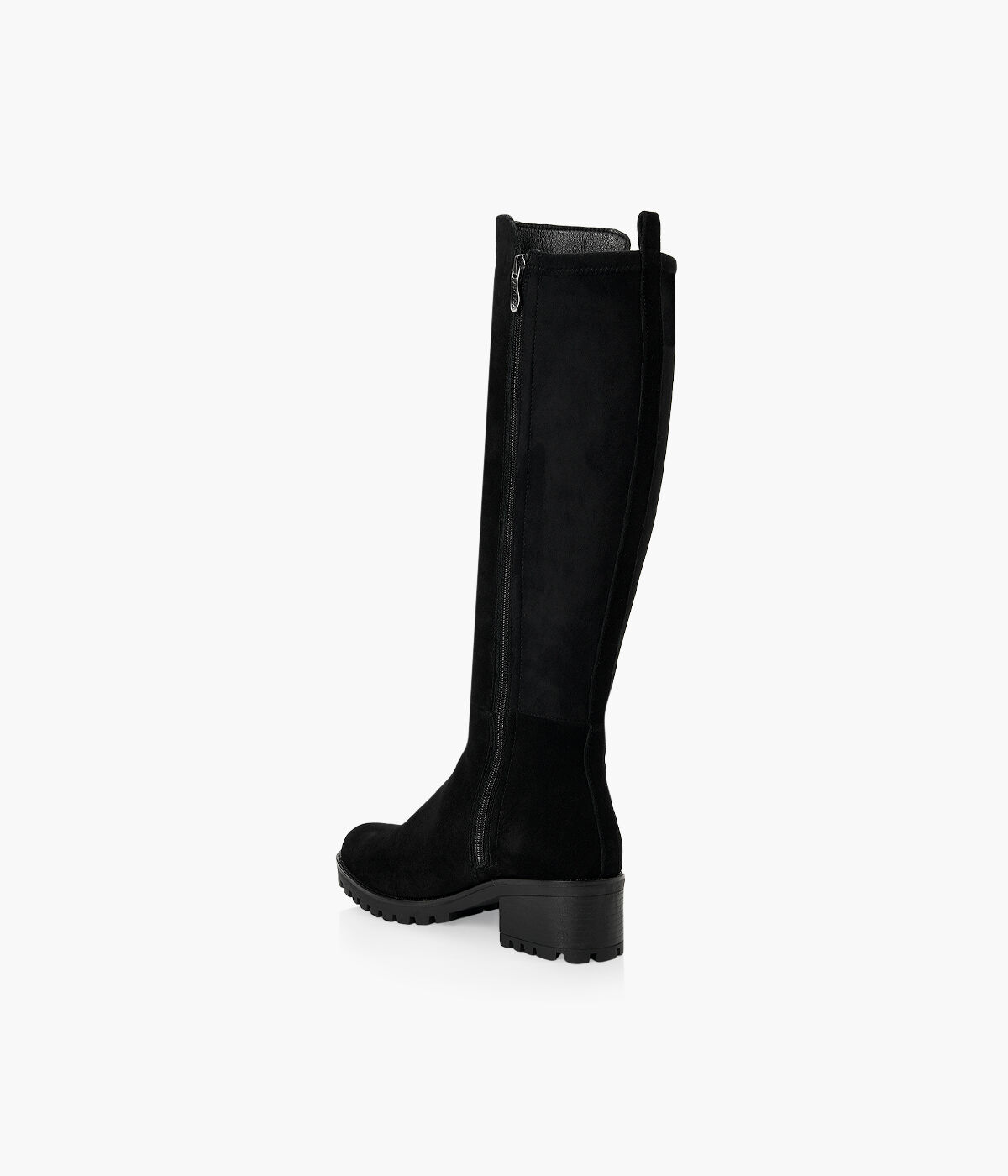 ARTICA CASCARA Black Suede Browns Shoes