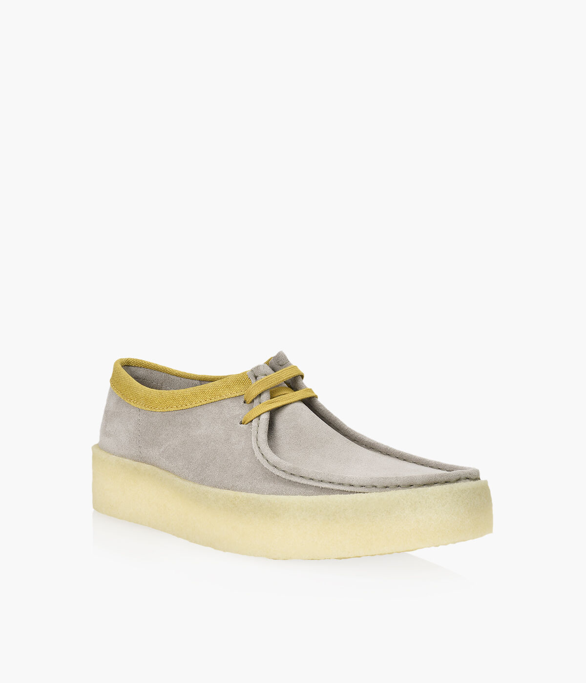 CLARKS ORIGINALS WALLABEE CUP Grey Suede Browns Shoes
