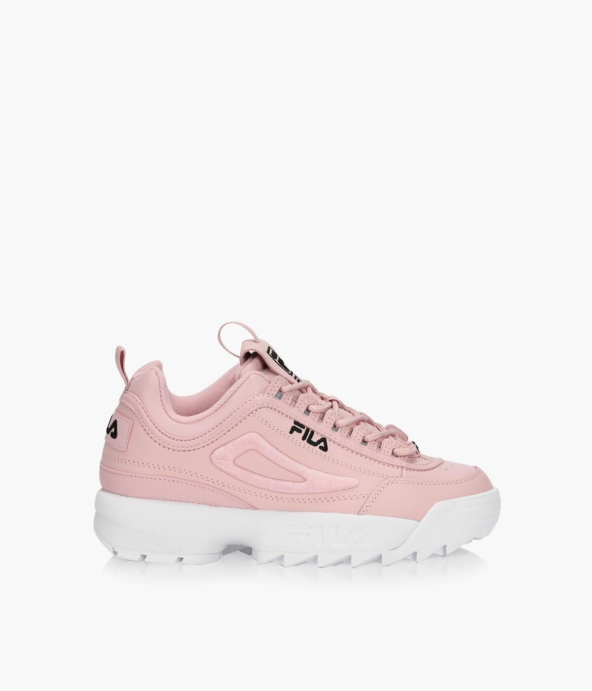 fila disruptor embroidery pink