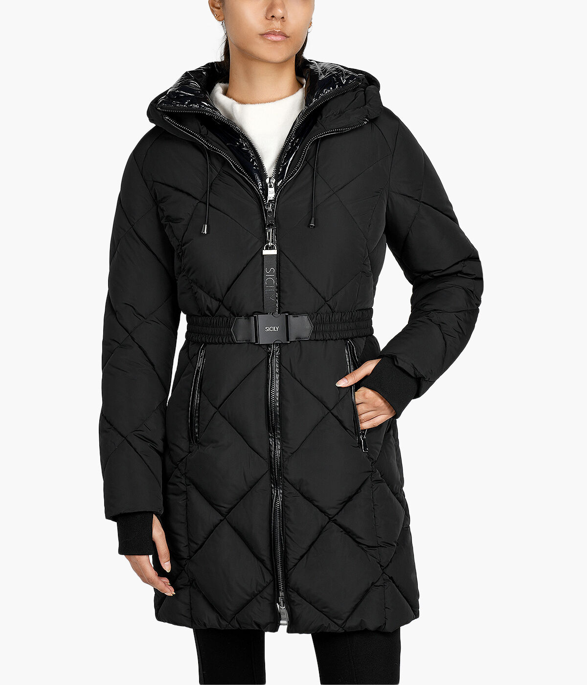 Sicily manteau on sale femme