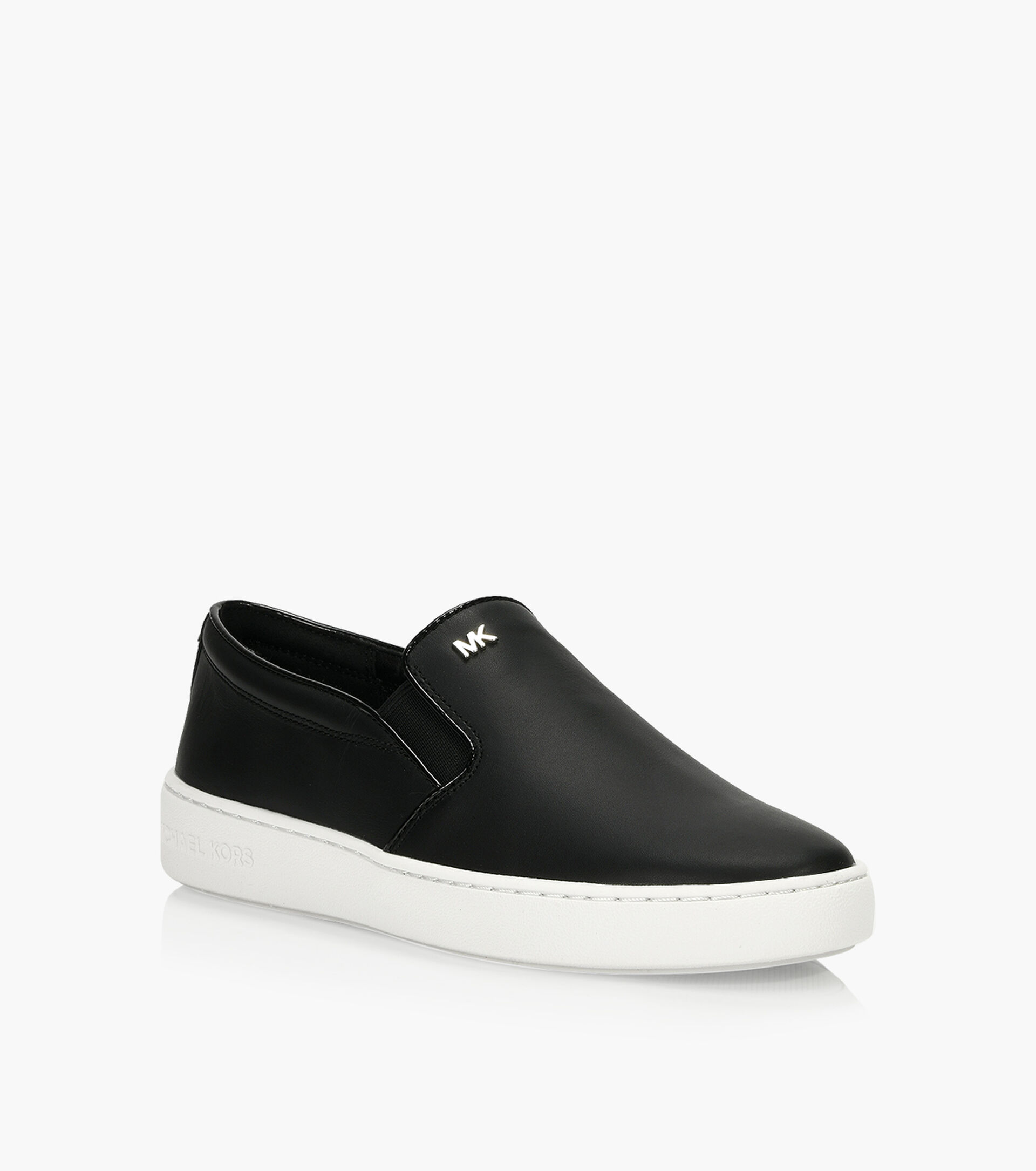 MICHAEL MICHAEL KORS KEATON SLIP ON SNEAKER - Black Leather | Browns Shoes