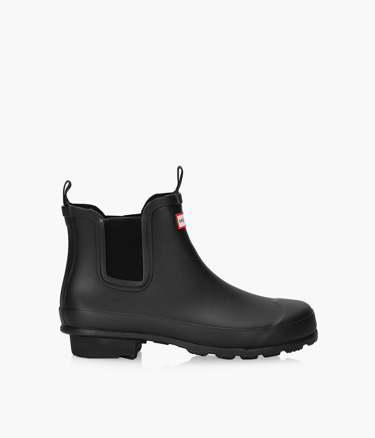 HUNTER ORIGINAL KIDS CHELSEA Black Browns Shoes