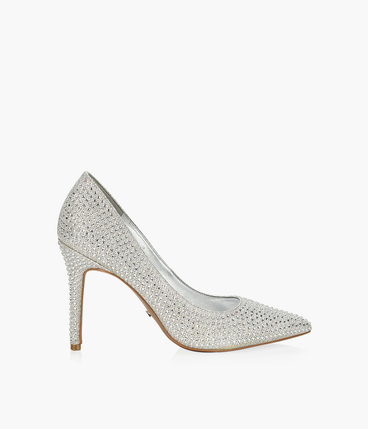 michael kors claire pump silver