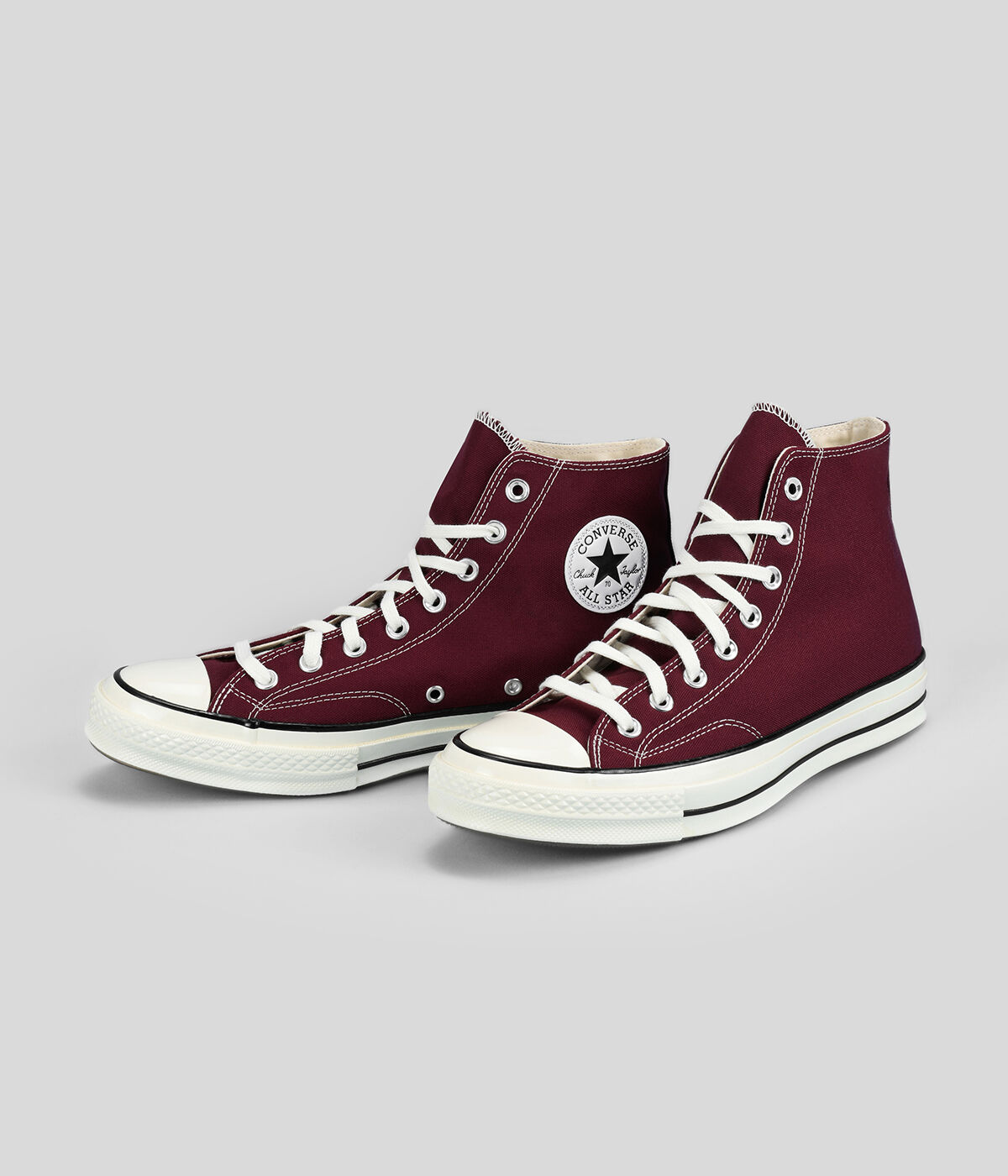 CONVERSE CHUCK 70 VINTAGE CANVAS Burgundy Canvas Browns Shoes
