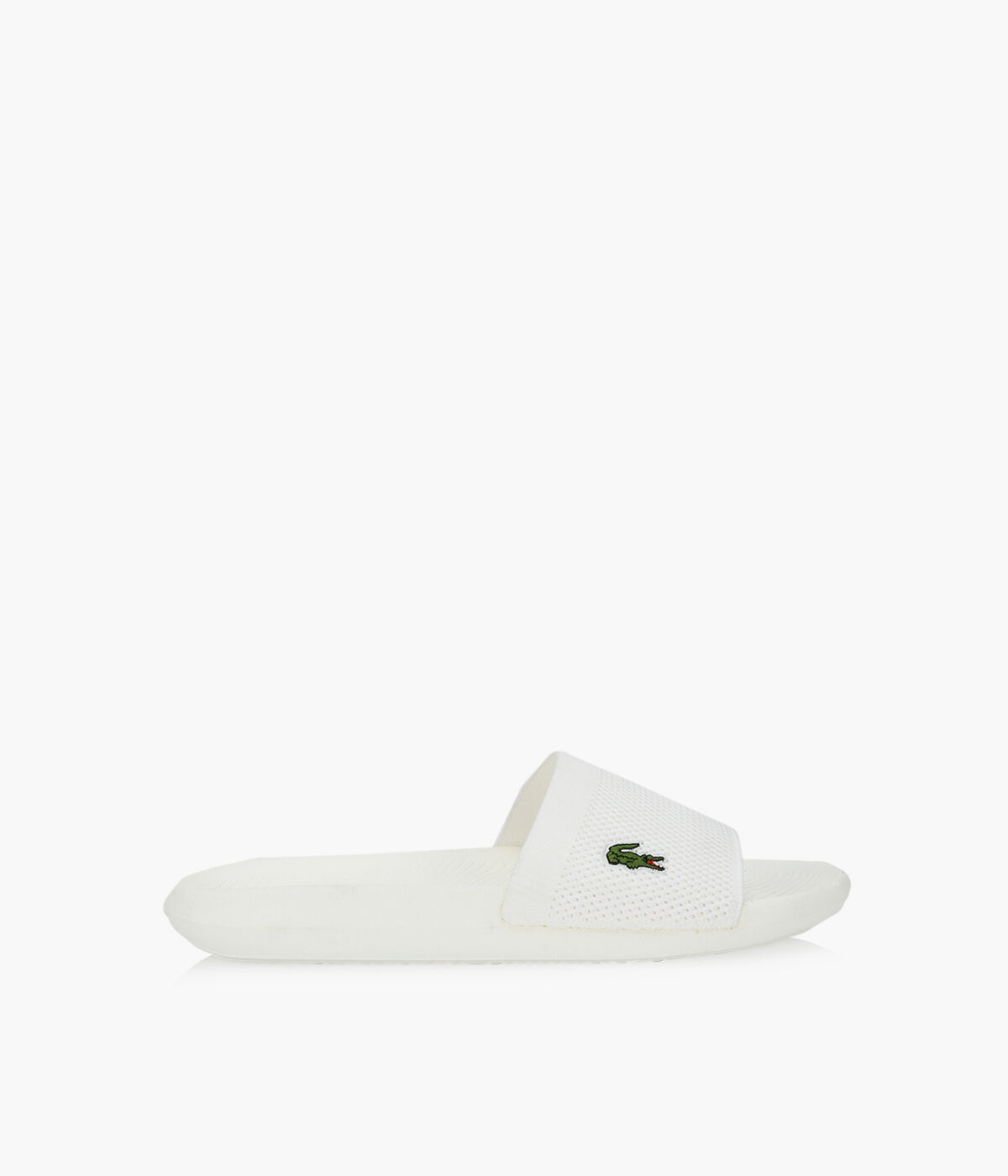 lacoste slides browns