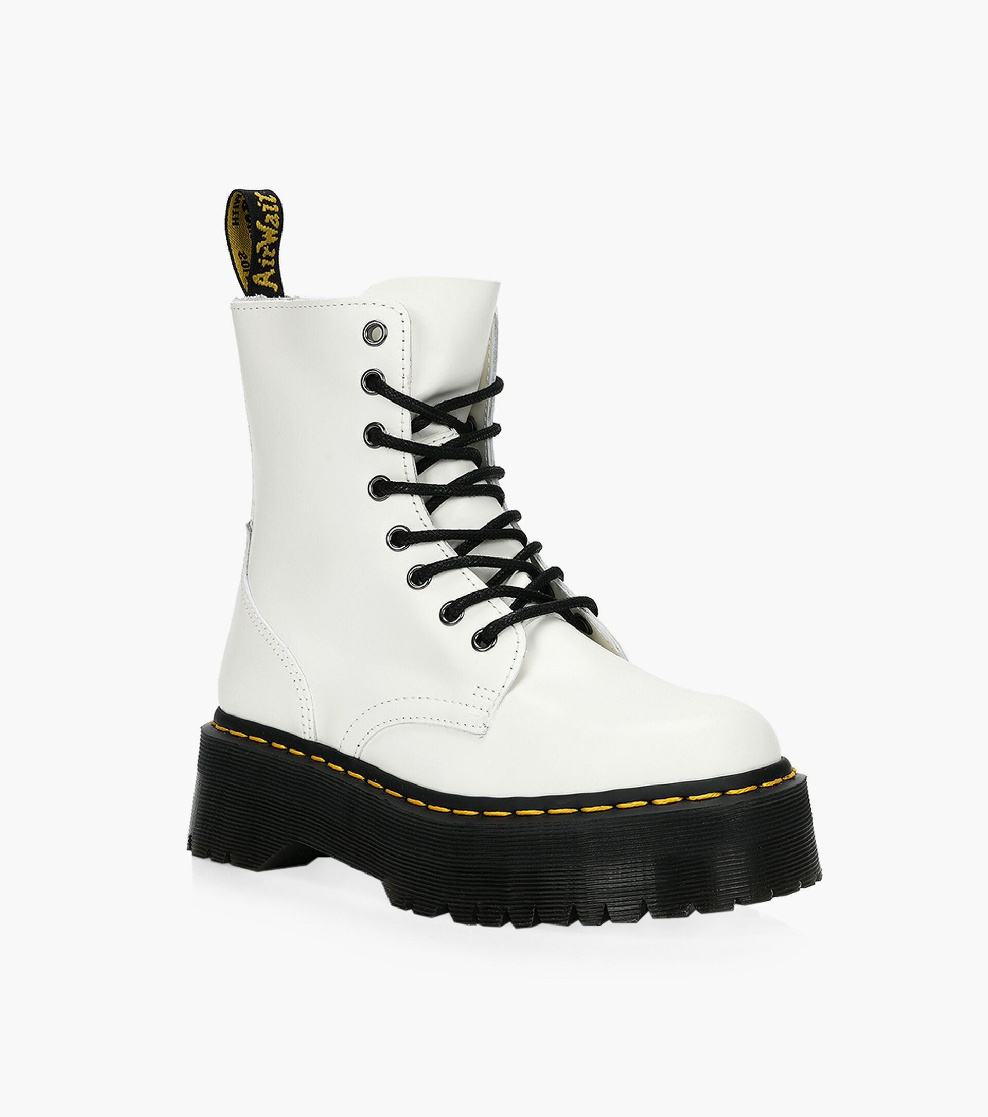 Dr Martens Jadon Browns Shoes Martens white jadon 8 eye boots got ya stompin out the haterz. jadon