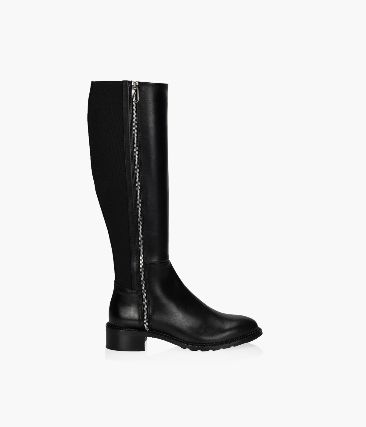 AQUATALIA OCALA Black Leather Browns Shoes