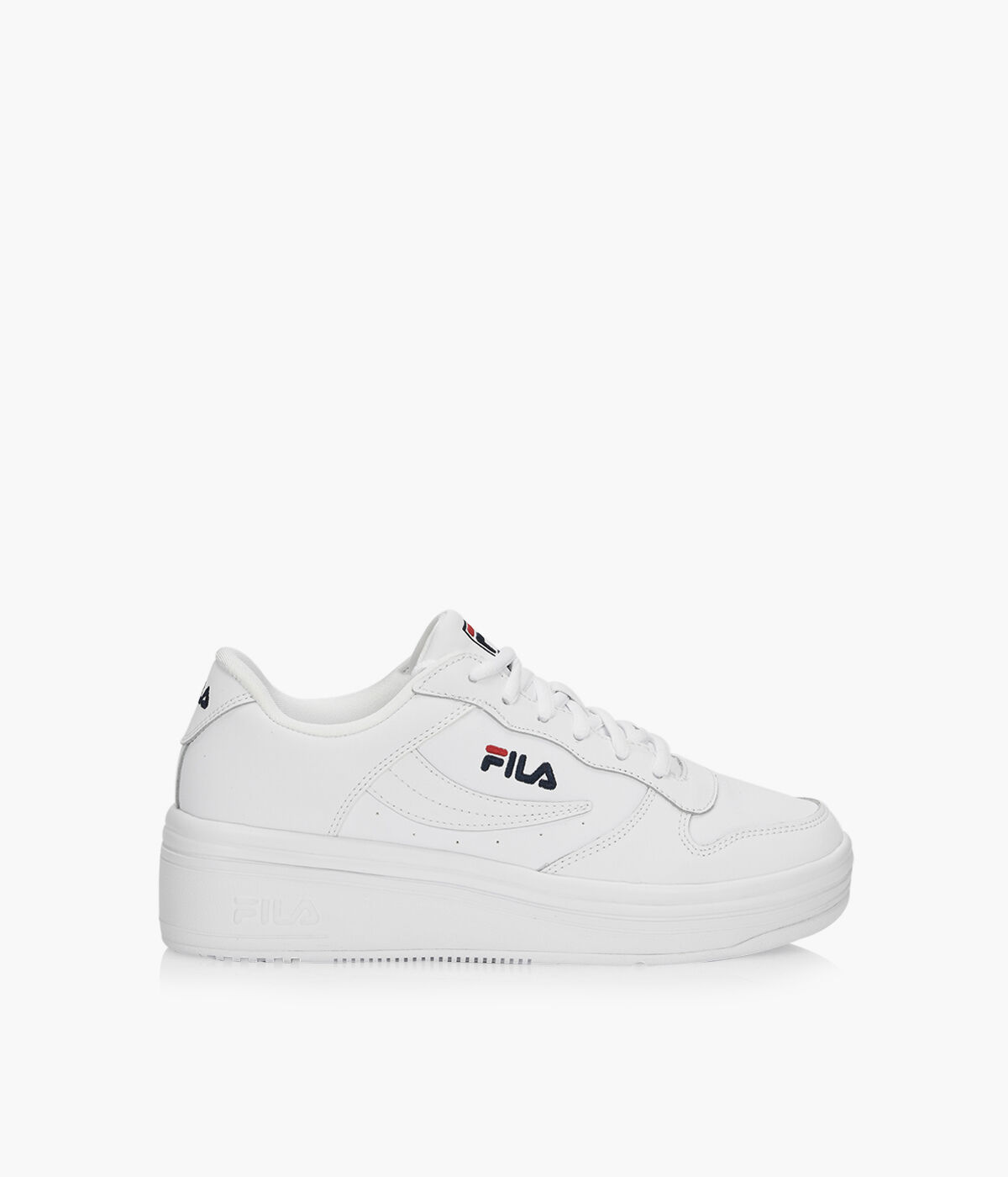 FILA WX 100 White Leather Browns Shoes