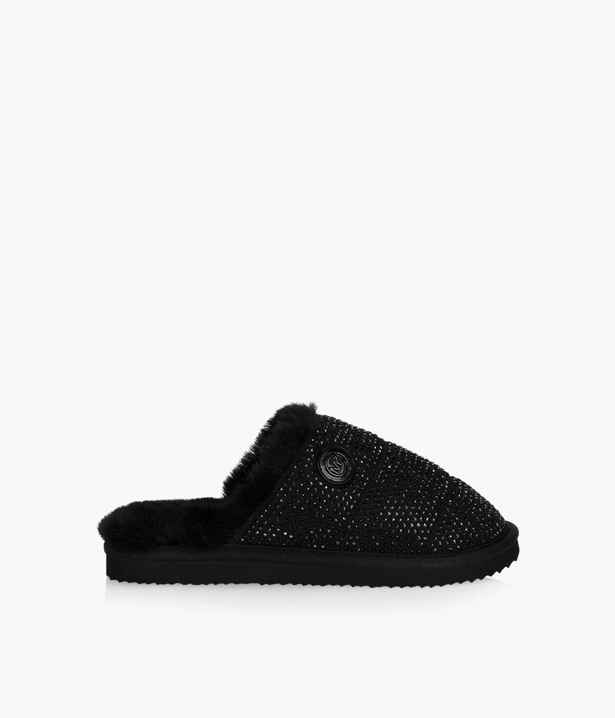 MICHAEL MICHAEL KORS JANIS SLIPPER Black Browns Shoes