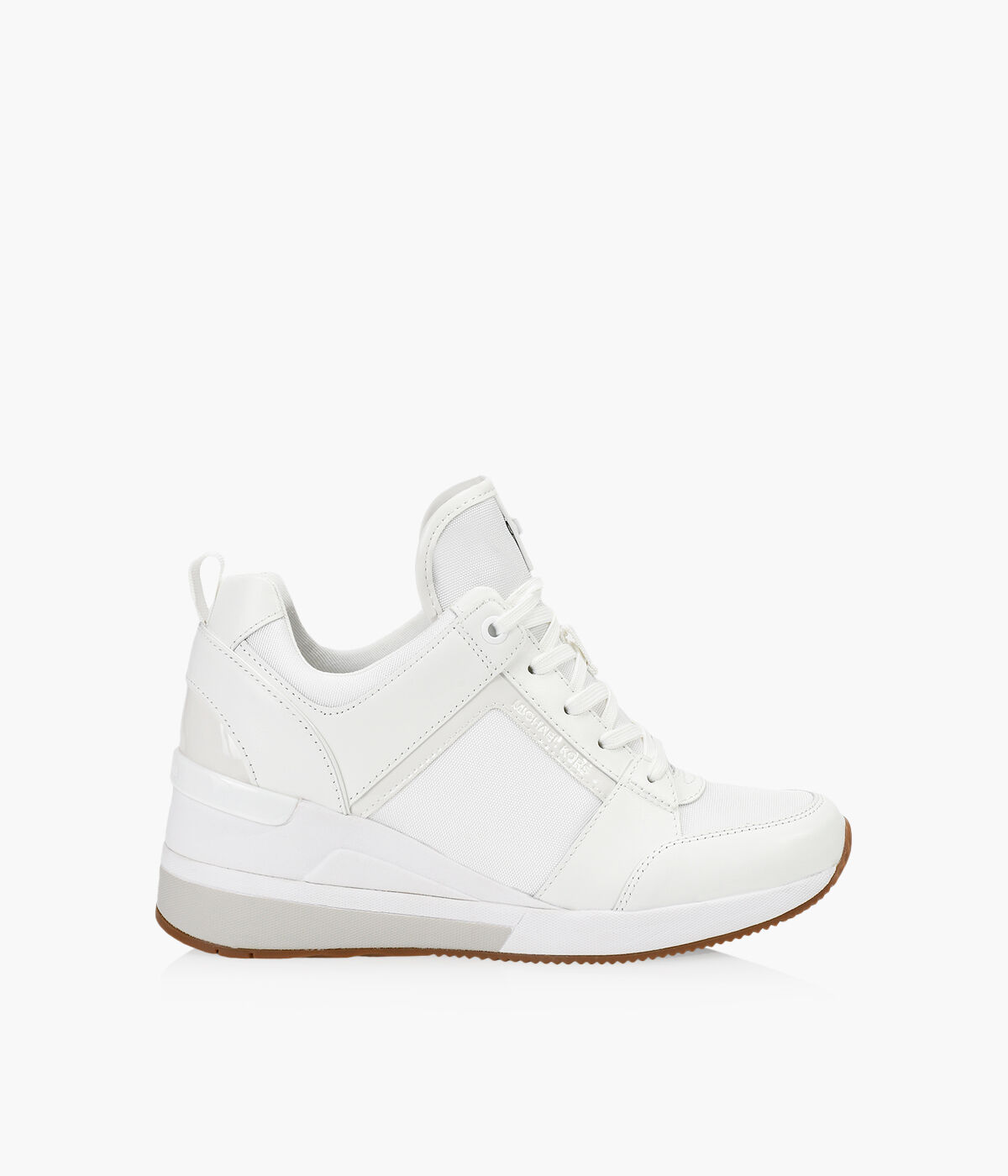 MICHAEL MICHAEL KORS GEORGIE TRAINER White Leather Synthetic