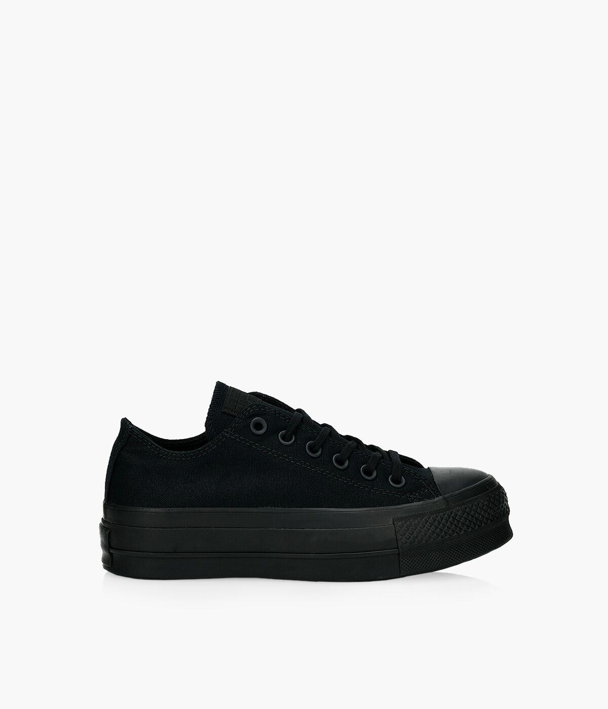 CONVERSE CHUCK TAYLOR ALL STAR LIFT LOW TOP Black Fabric