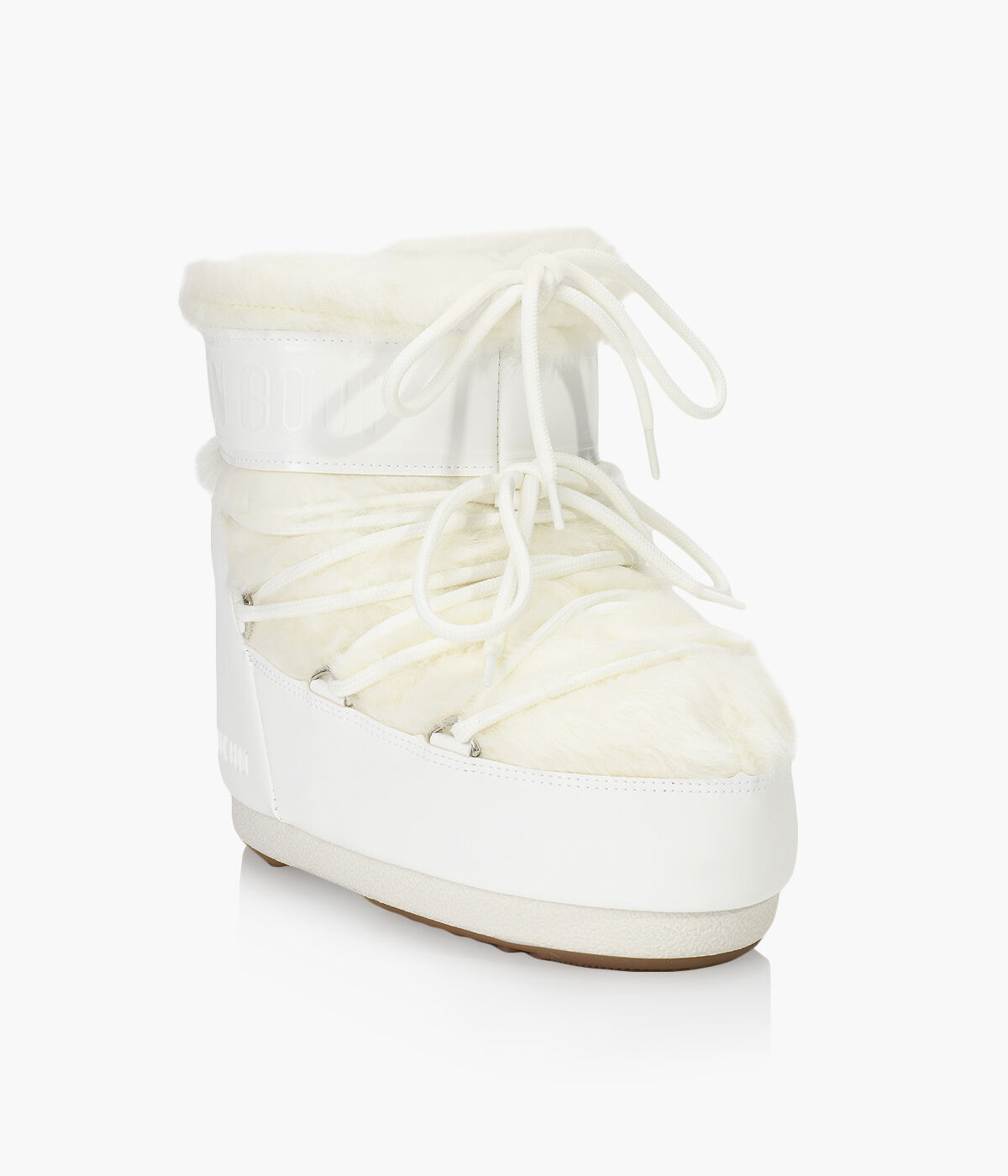 MOON BOOT ICON LOW FUR Synthetic Browns Shoes
