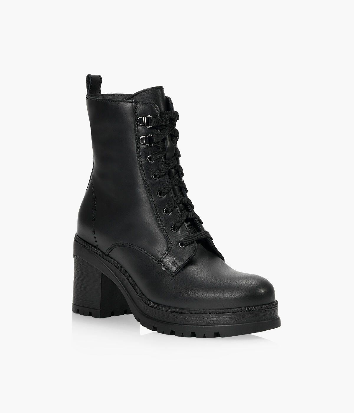 La canadienne top lace up boots