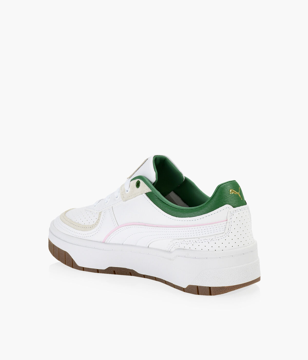PUMA CALI DREAM PREPPY Leather Synthetic Browns Shoes
