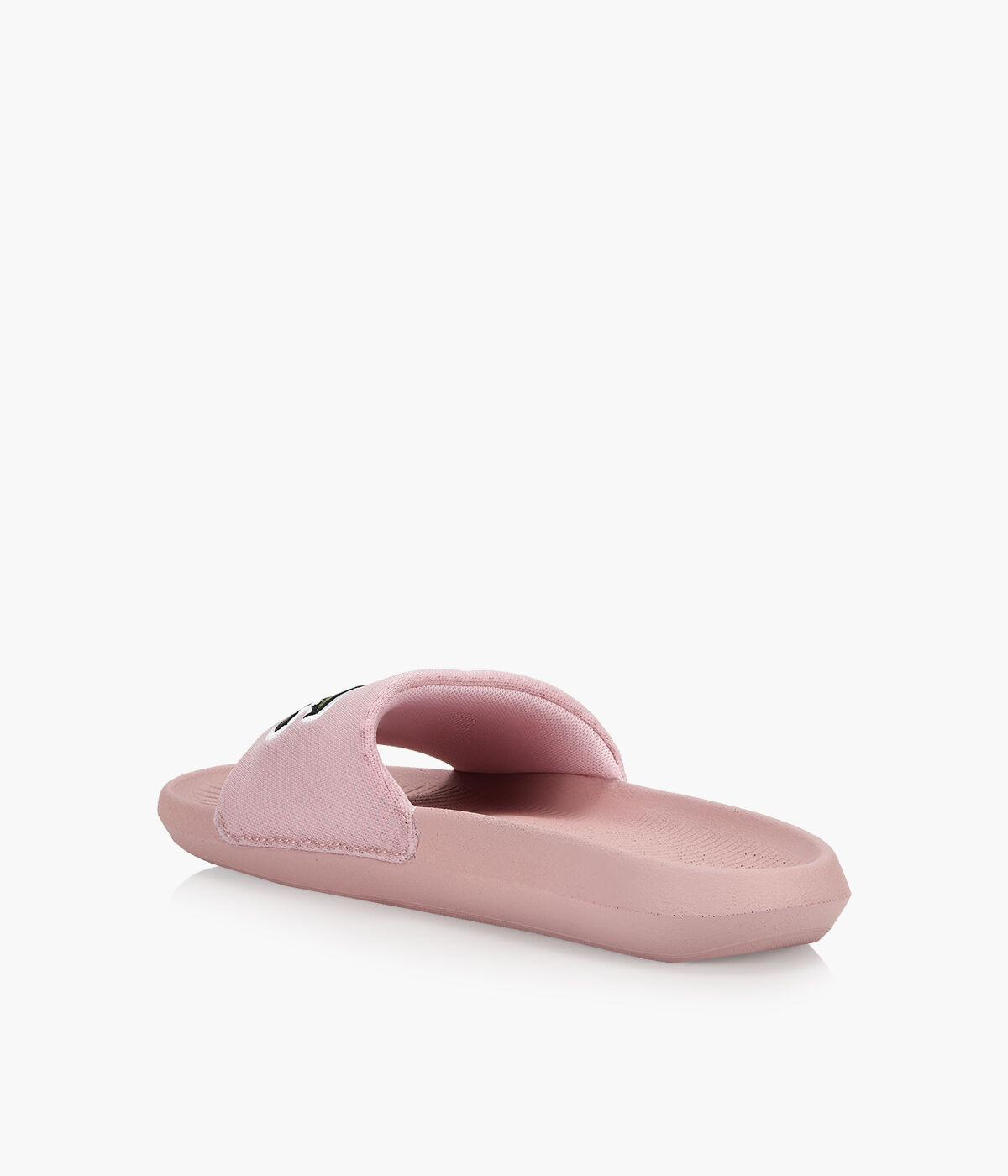 lacoste croco slide women's