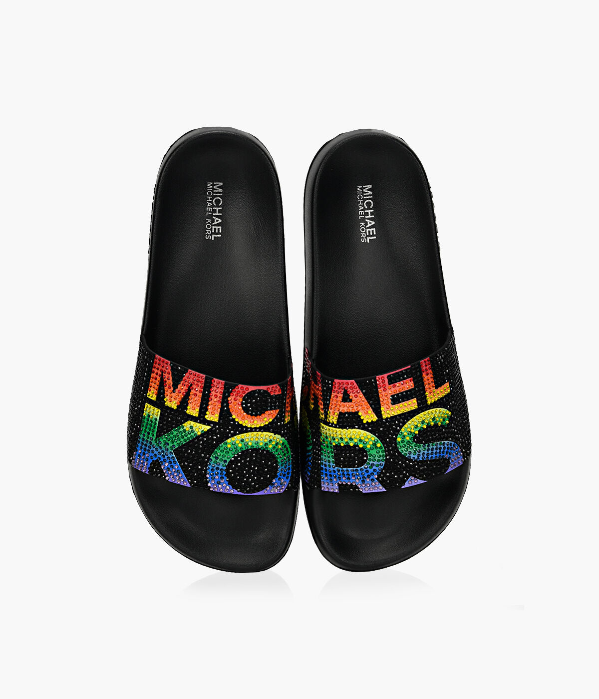 michael kors colorful slides