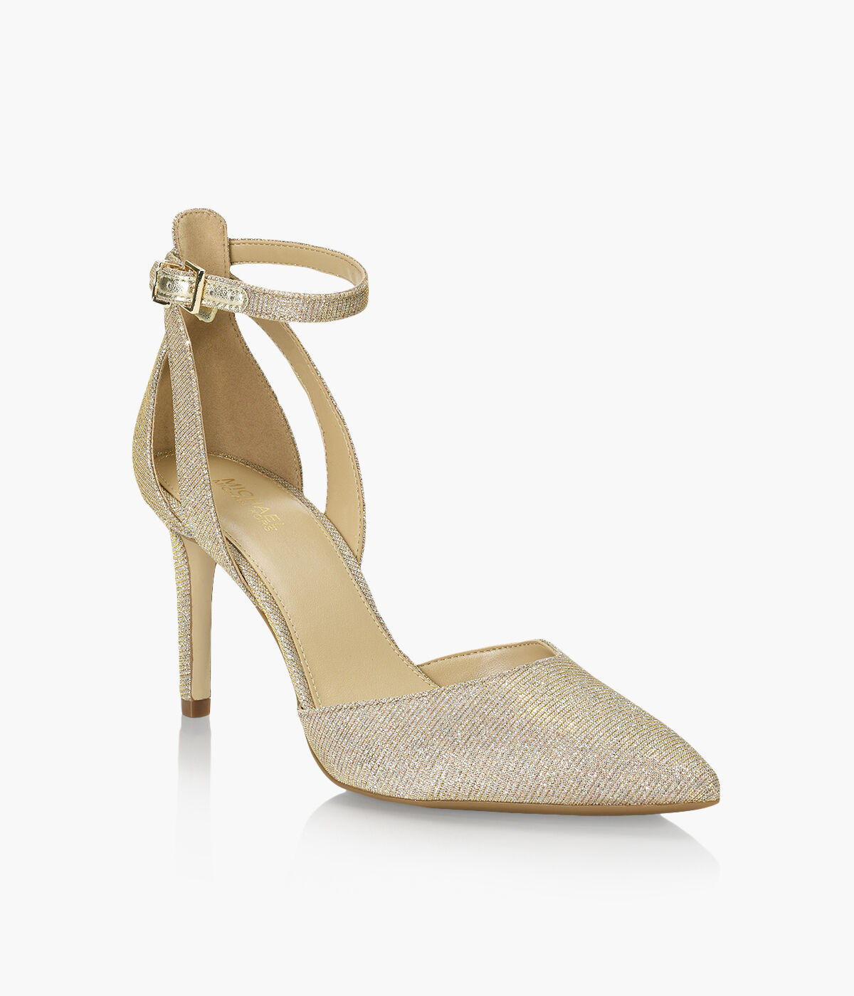 Michael kors flex kitten pumps gold deals