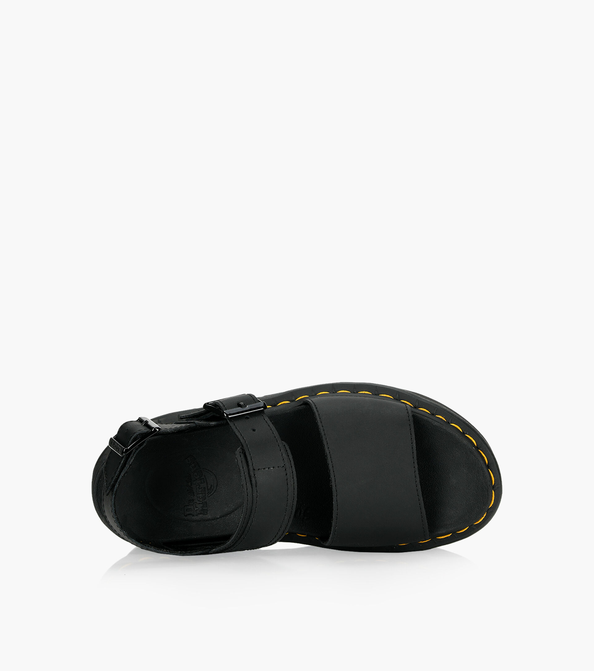 DR. MARTENS VOSS QUAD - Black Leather | Browns Shoes
