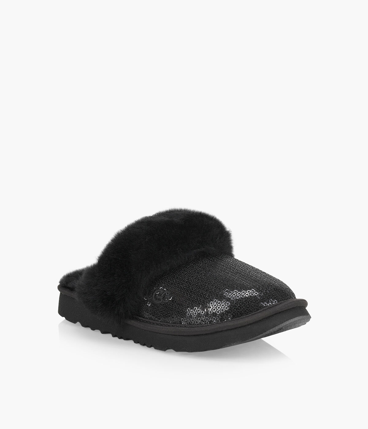 UGG COZY II MIRROR BALL Black Browns Shoes