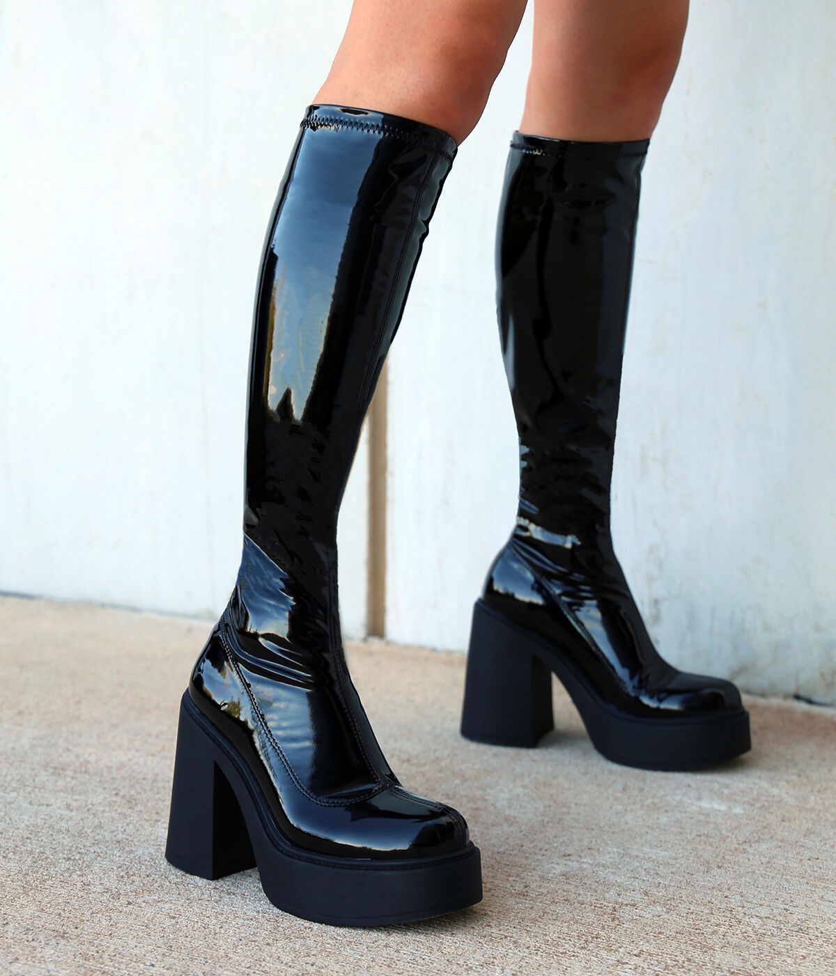 WINDSOR SMITH GOODBYE STRETCH SOCK BOOT 
