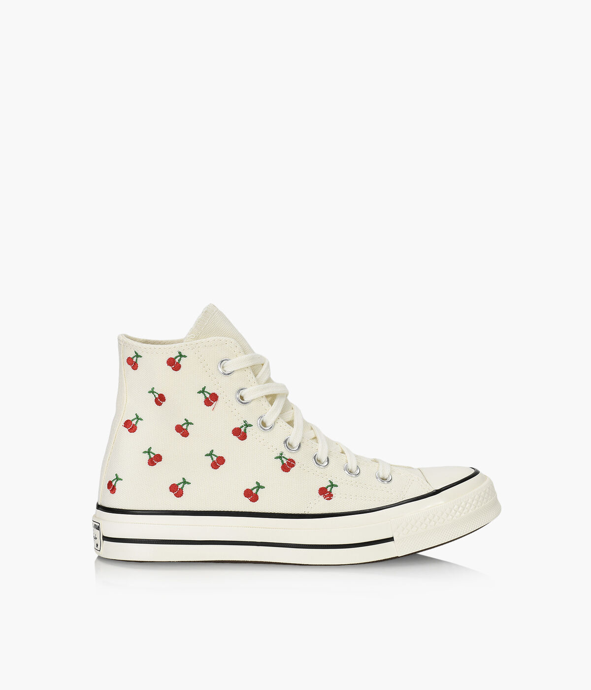 CONVERSE CHUCK 70 CHERRY ON Beige Fabric Browns Shoes