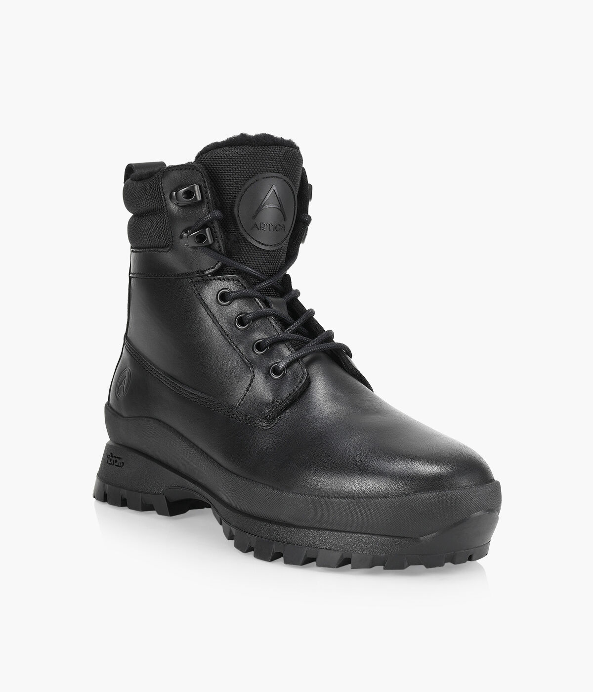 ARTICA COAL BOREALIS Black Rubber Browns Shoes