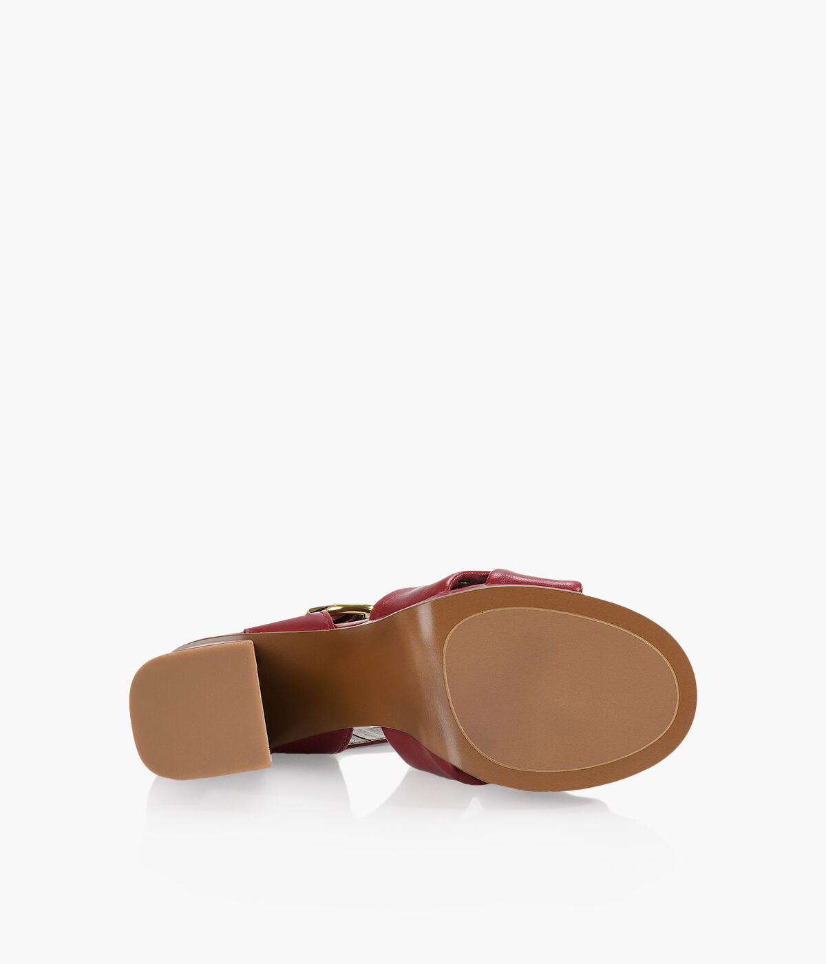 Chloe croc embossed on sale sandals