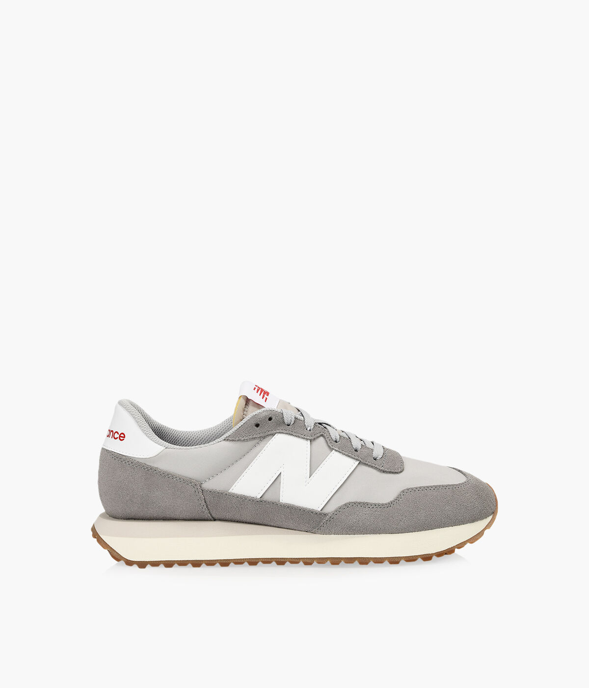 NEW BALANCE 237 Grey Nylon Browns Shoes