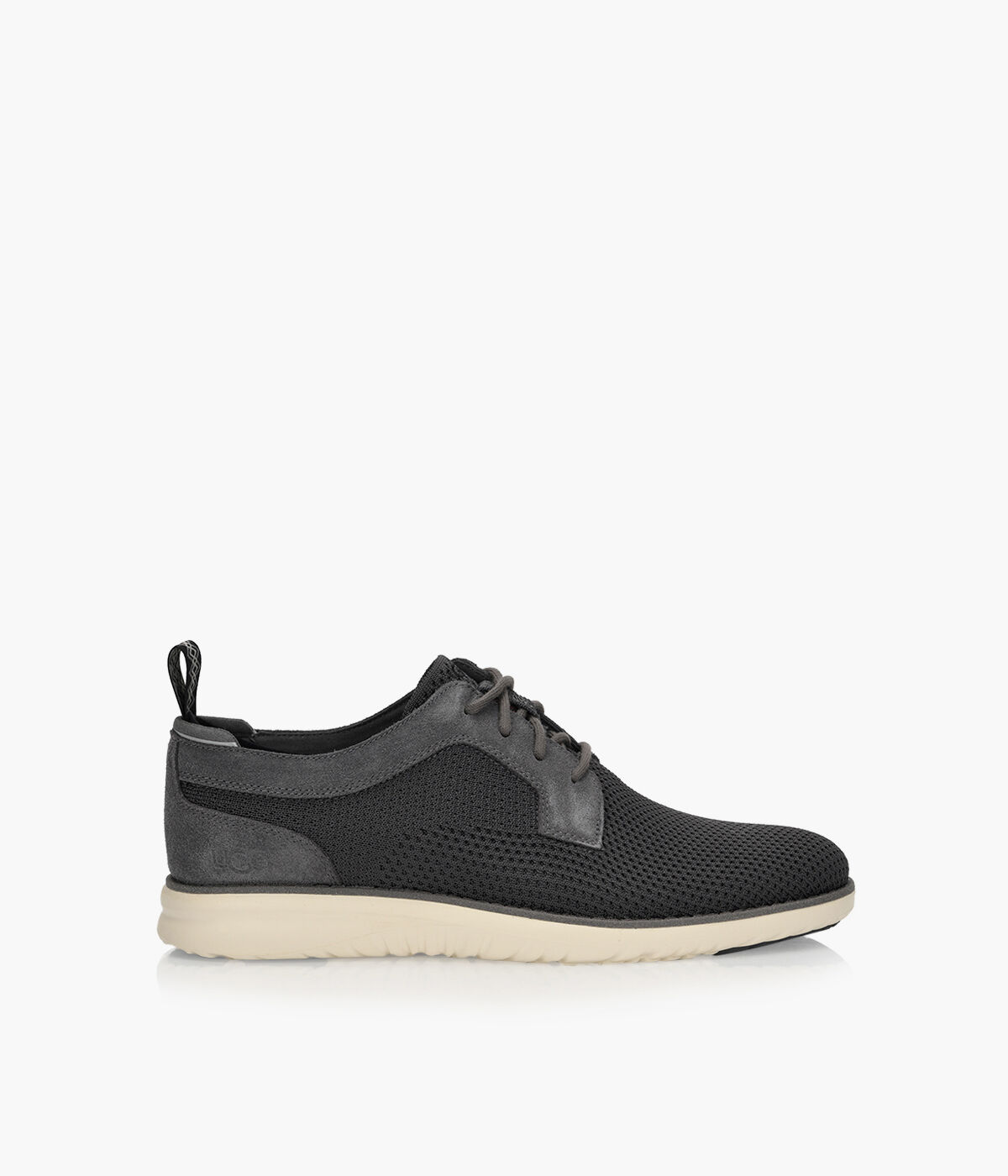 UGG UNION DERBY HYPERWEAVE Grey Fabric Browns Shoes