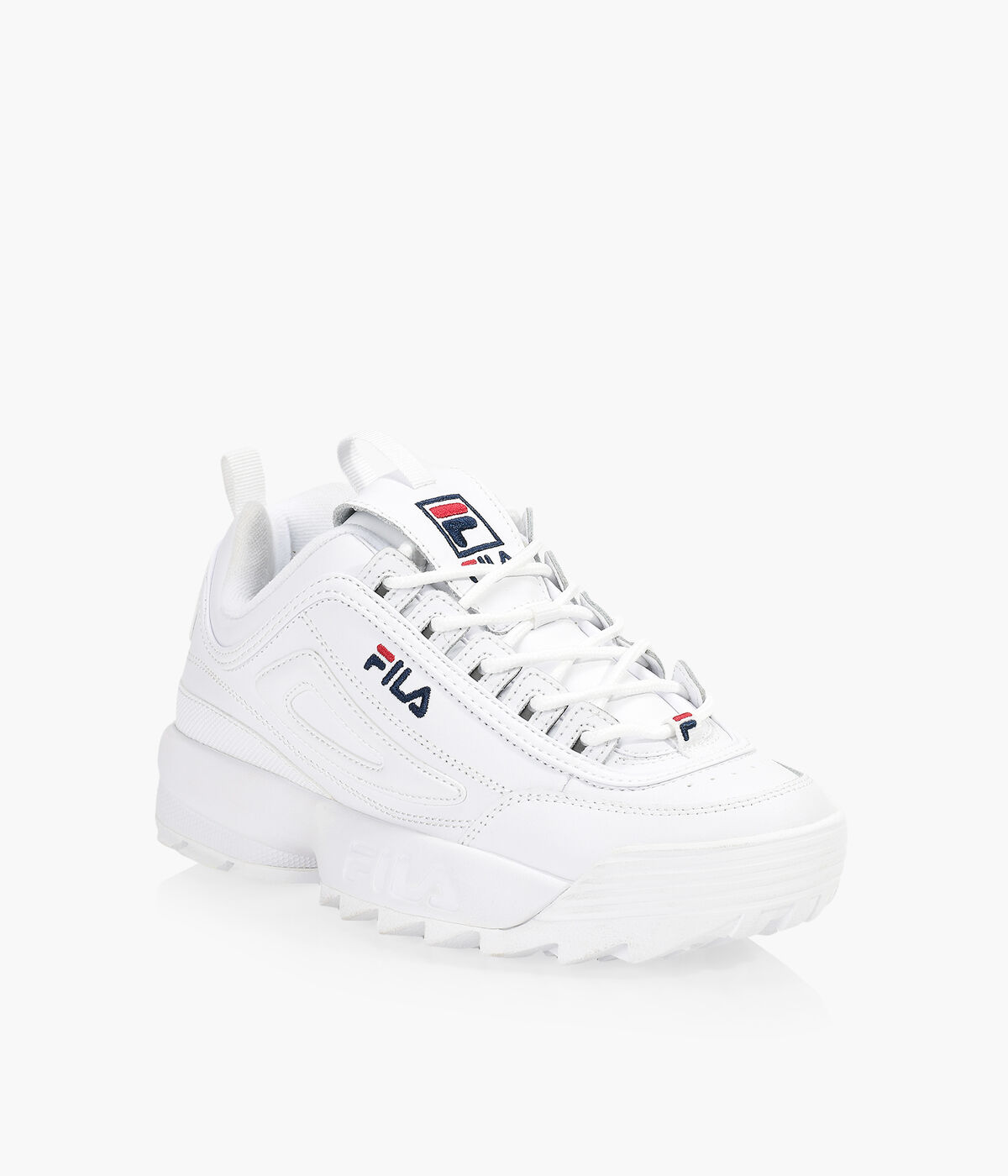 FILA DISRUPTOR 2 PREMIUM Leather Synthetic Browns Shoes