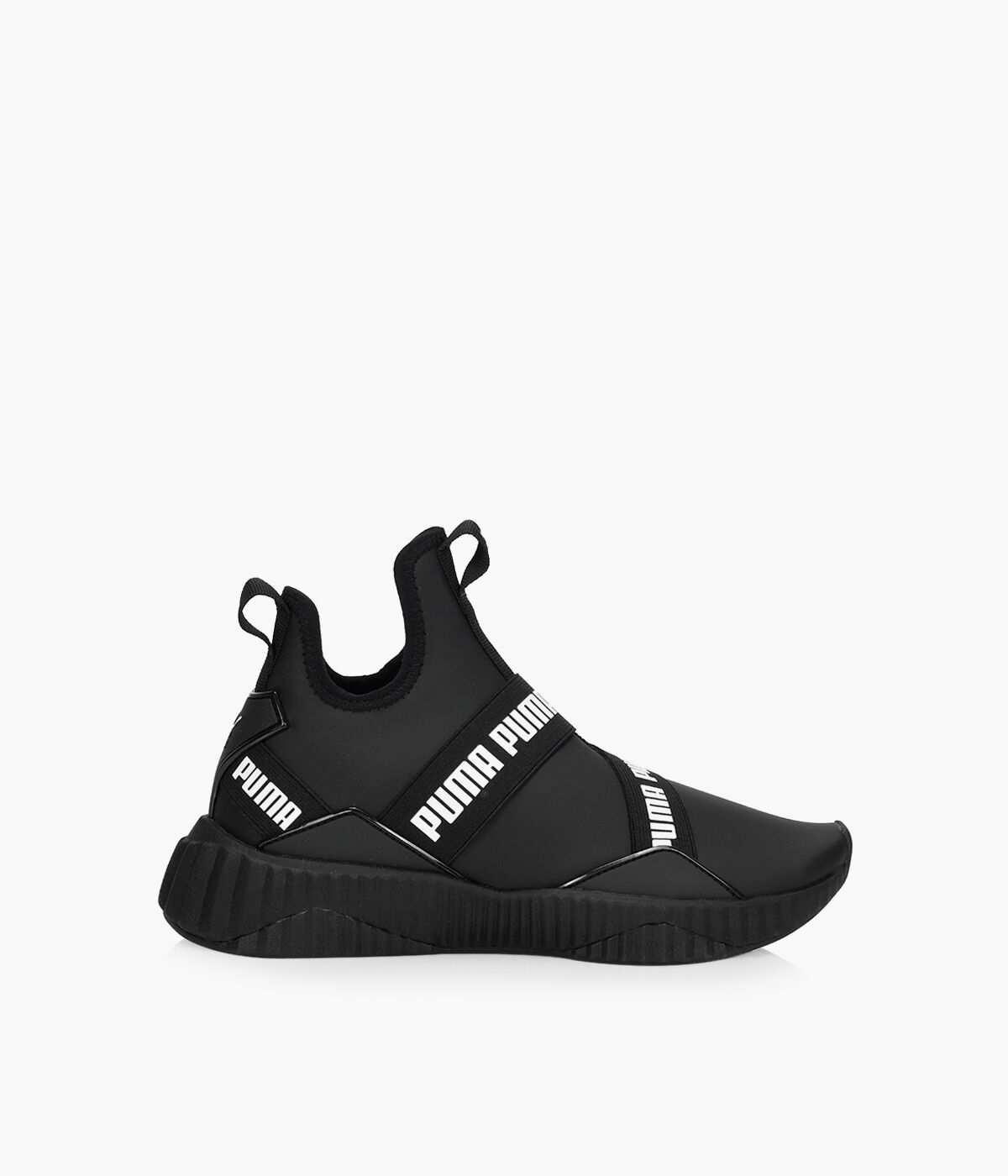 puma mid defy black
