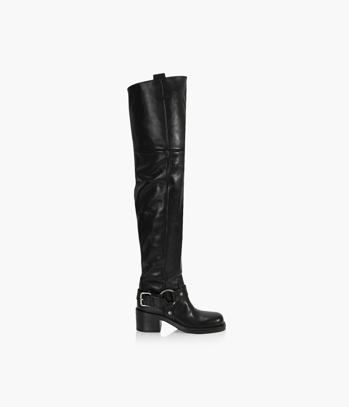 ASH SPHINX Black Leather Browns Shoes