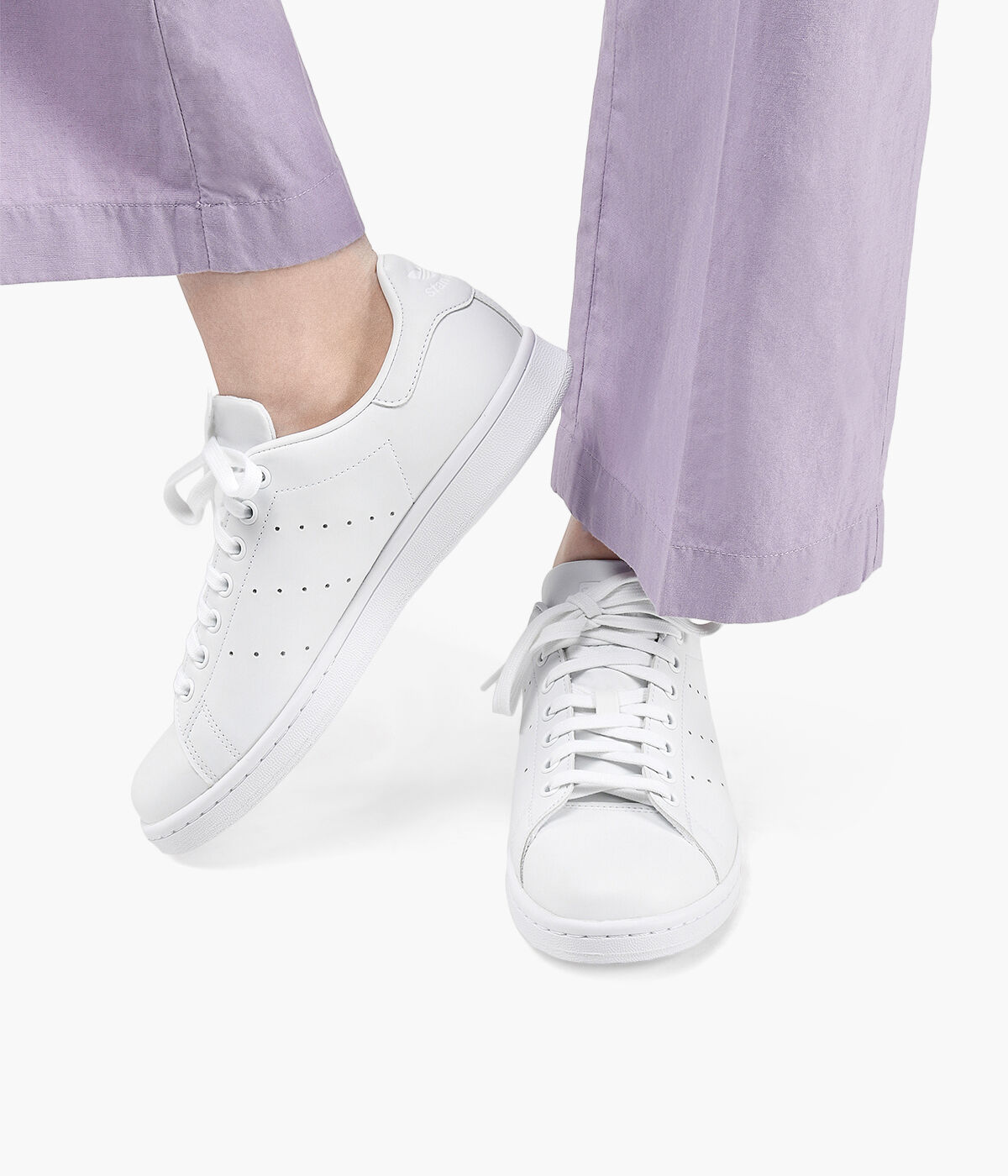 ADIDAS STAN SMITH White Synthetic Browns Shoes