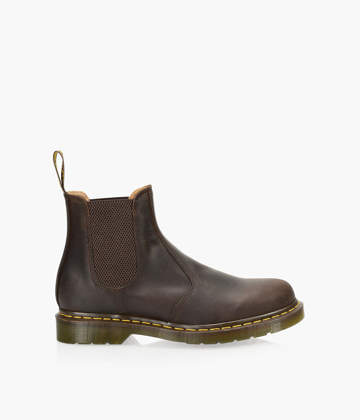 Brown leather hotsell doc martens