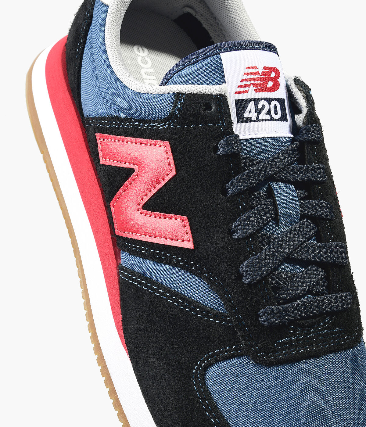 New balance 420 navy deals red