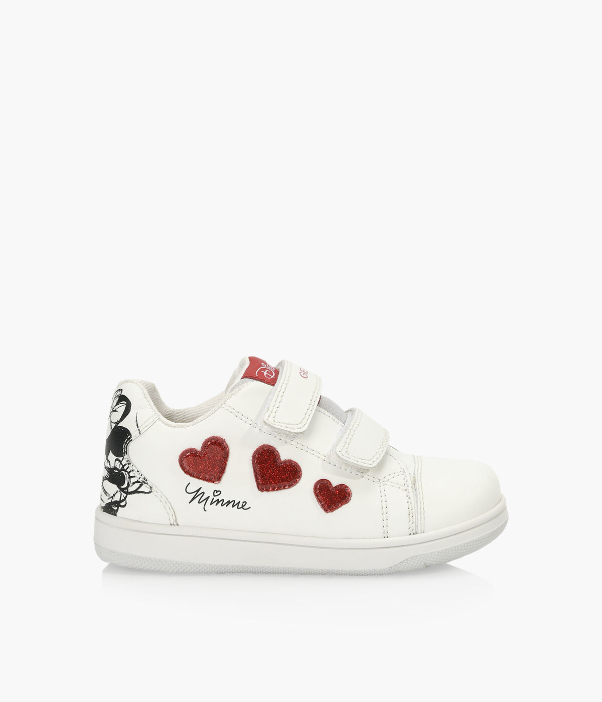 GEOX B NEW FLICK GIRL White Browns Shoes