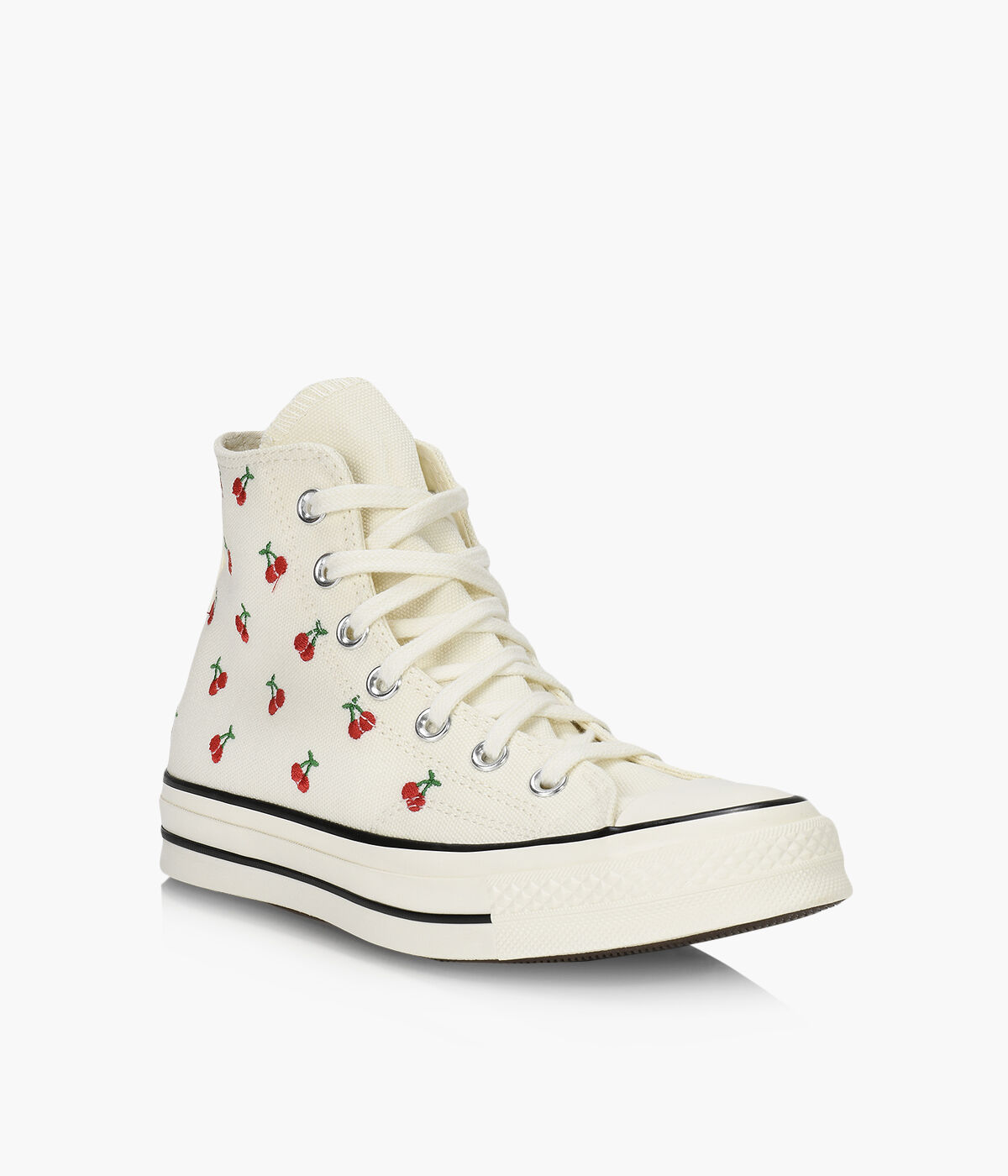 CONVERSE CHUCK 70 CHERRY ON Beige Fabric Browns Shoes