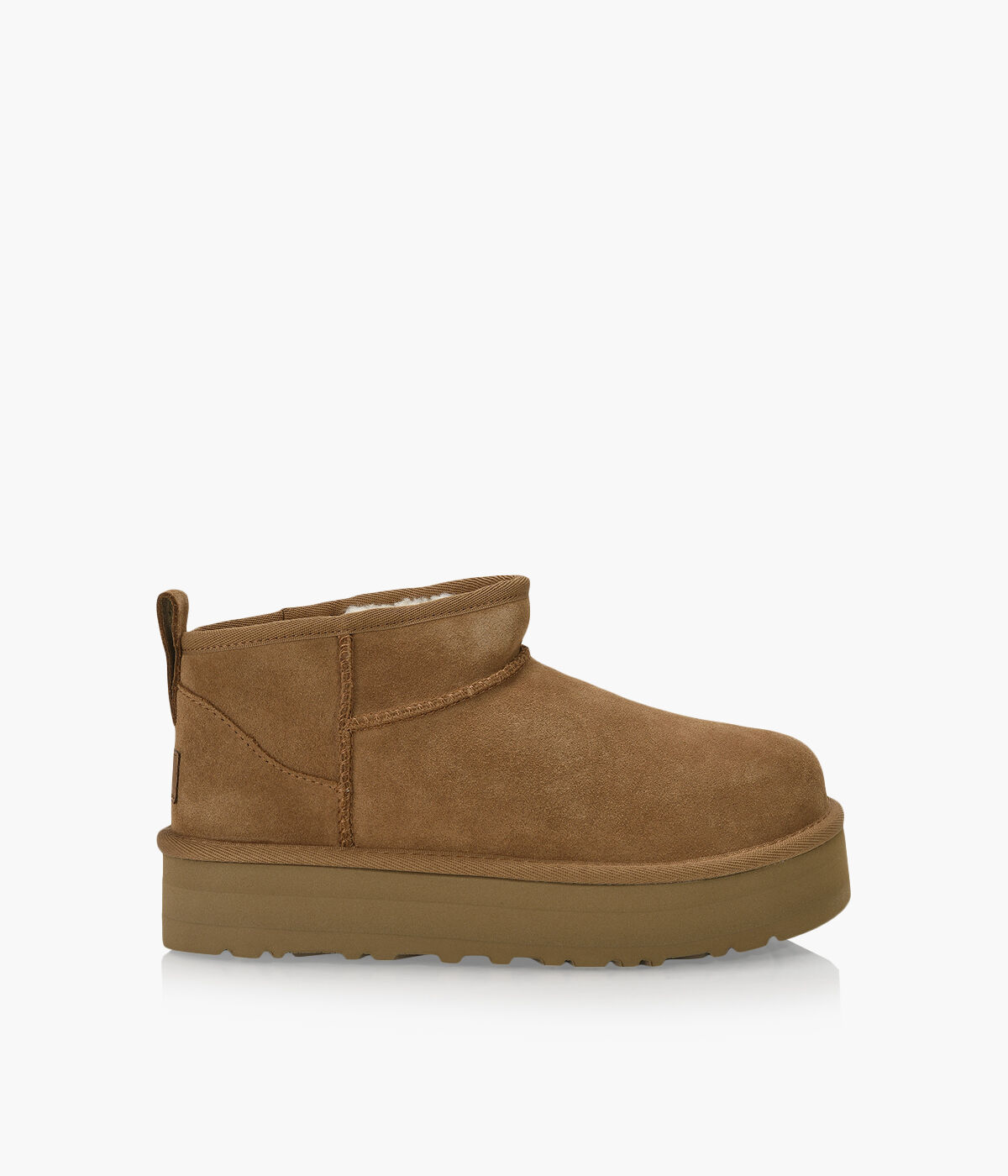 UGG CLASSIC ULTRA MINI PLATFORM - Tan | Browns Shoes