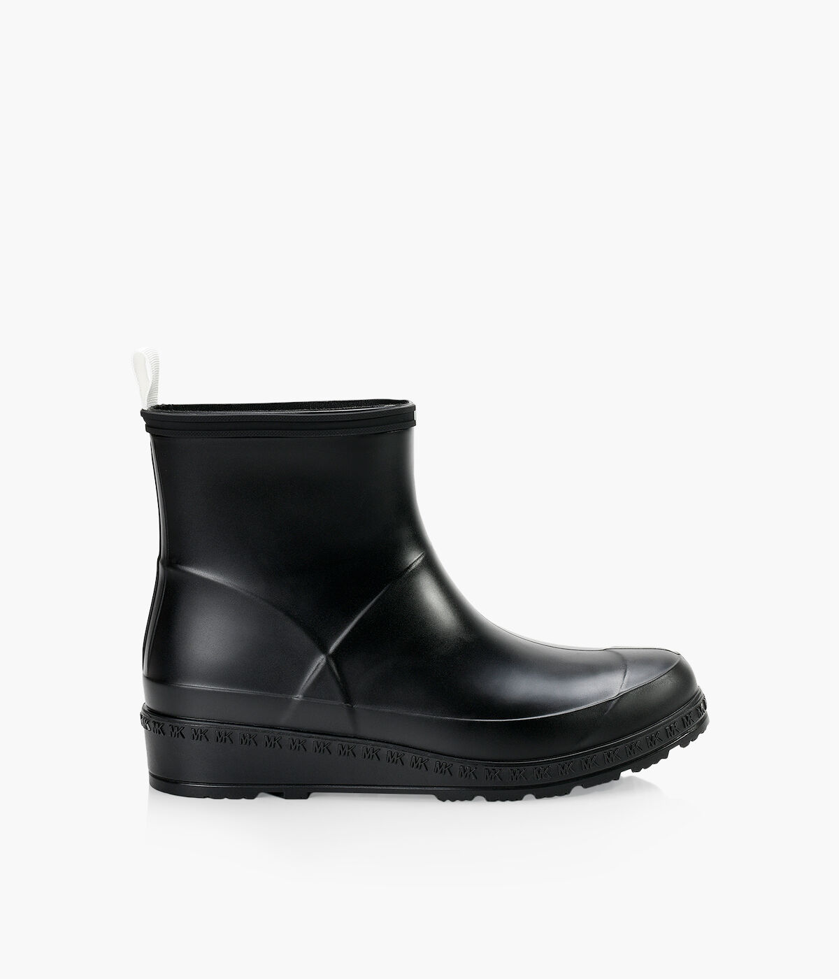 MICHAEL MICHAEL KORS MAC RAINBOOTIE Black Rubber Browns Shoes