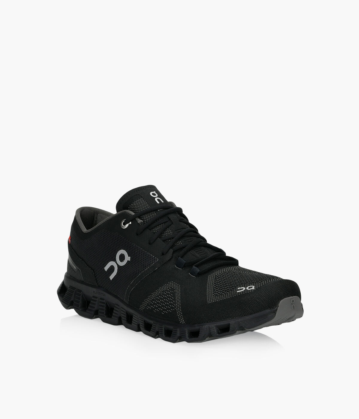ON CLOUD X Black Fabric Browns Shoes