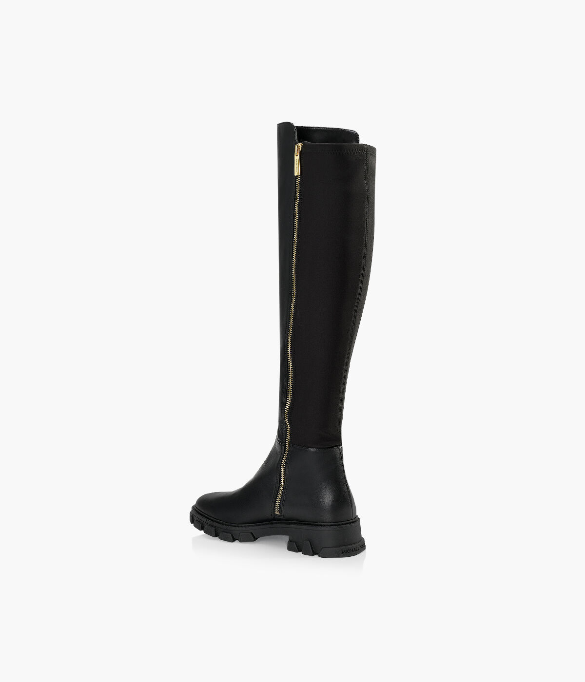 MICHAEL MICHAEL KORS RIDLEY BOOT Black Leather And Fabric