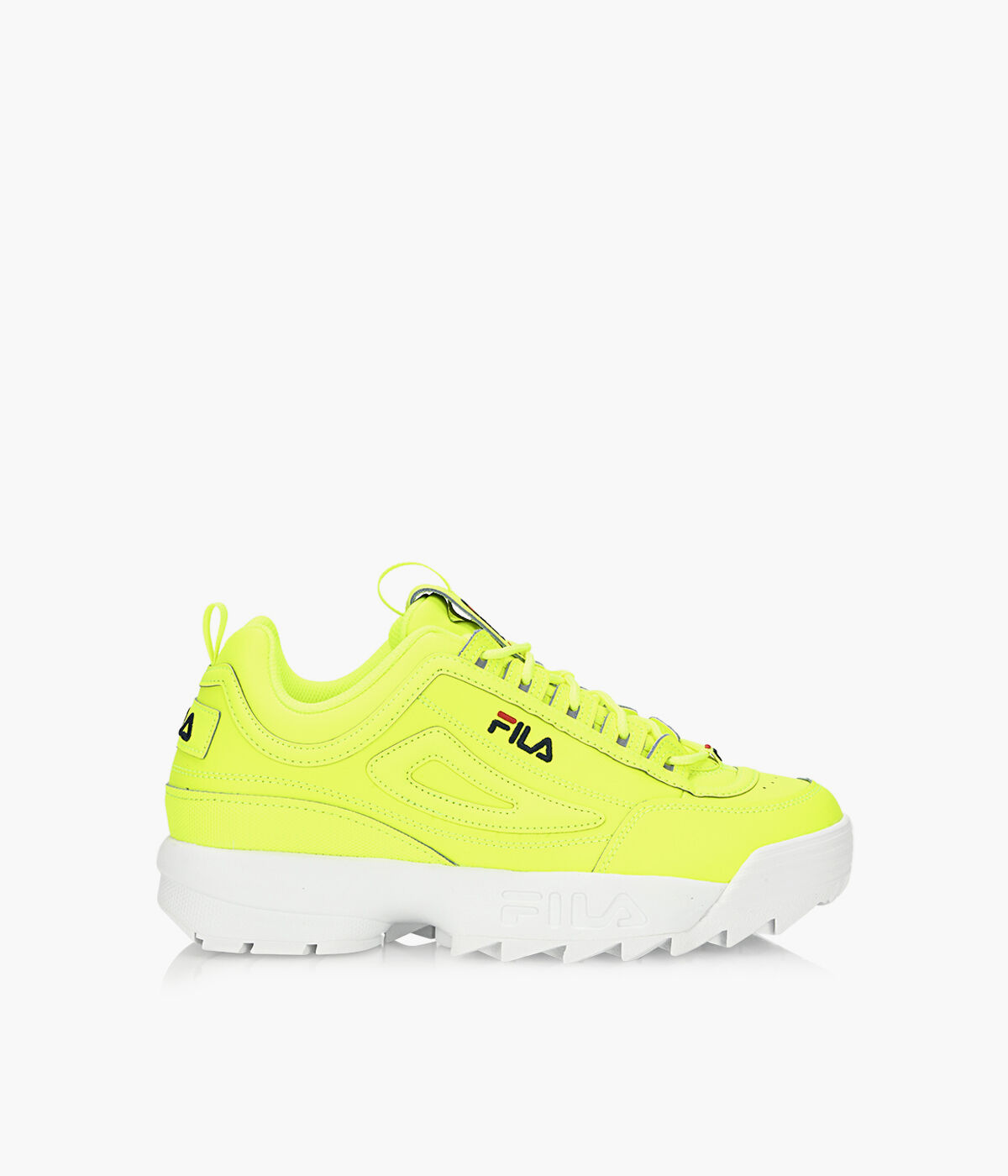 fila shoes neon yellow
