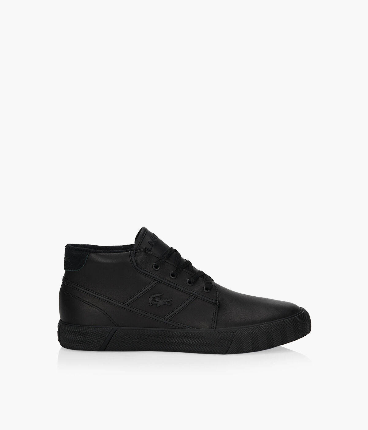 Lacoste black on sale chukka boots