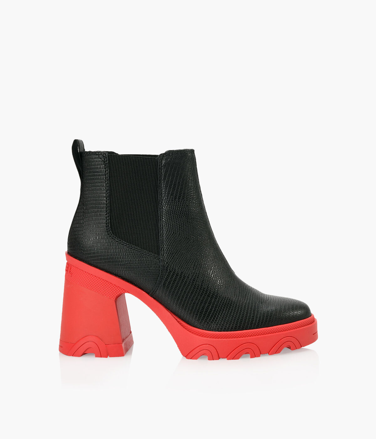 Sorel high online heel rain boots