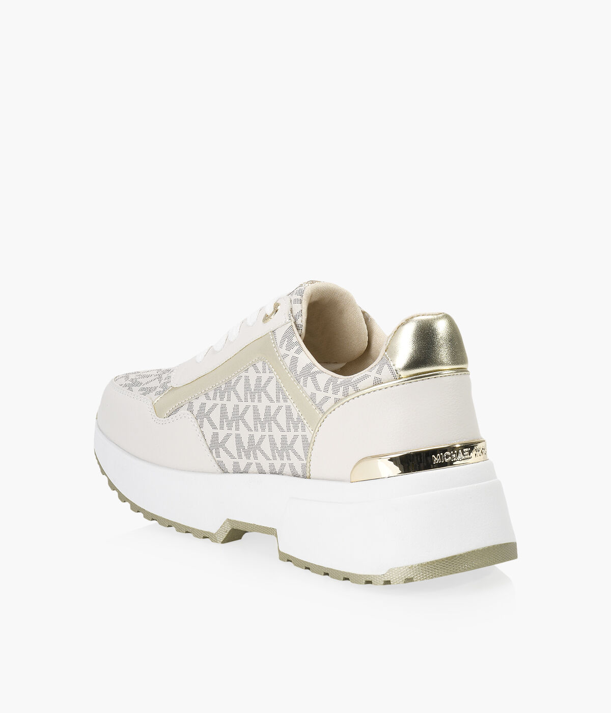 Michael michael kors cosmo leather sneaker boot hotsell