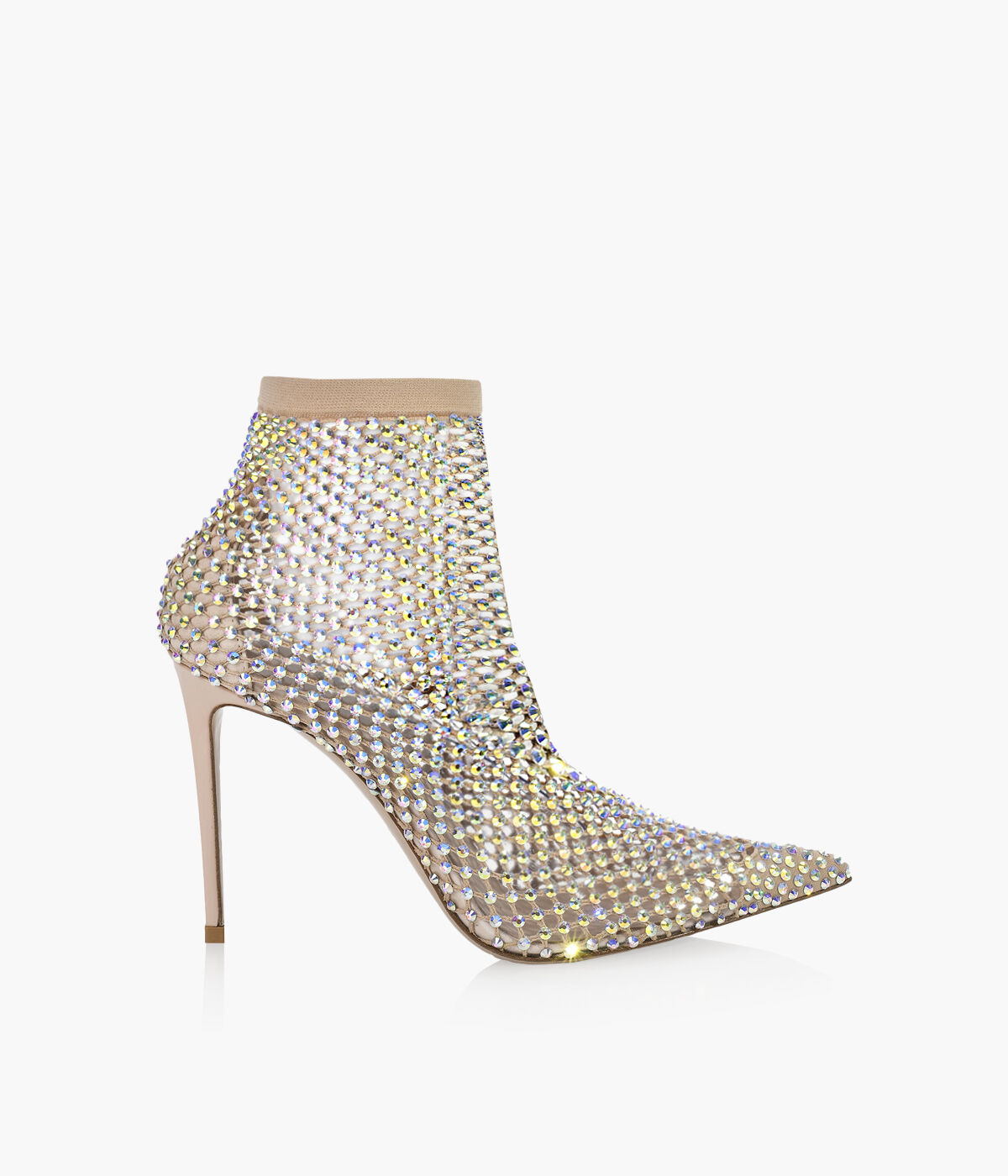 LE SILLA GILDA 100 Fabric Browns Shoes