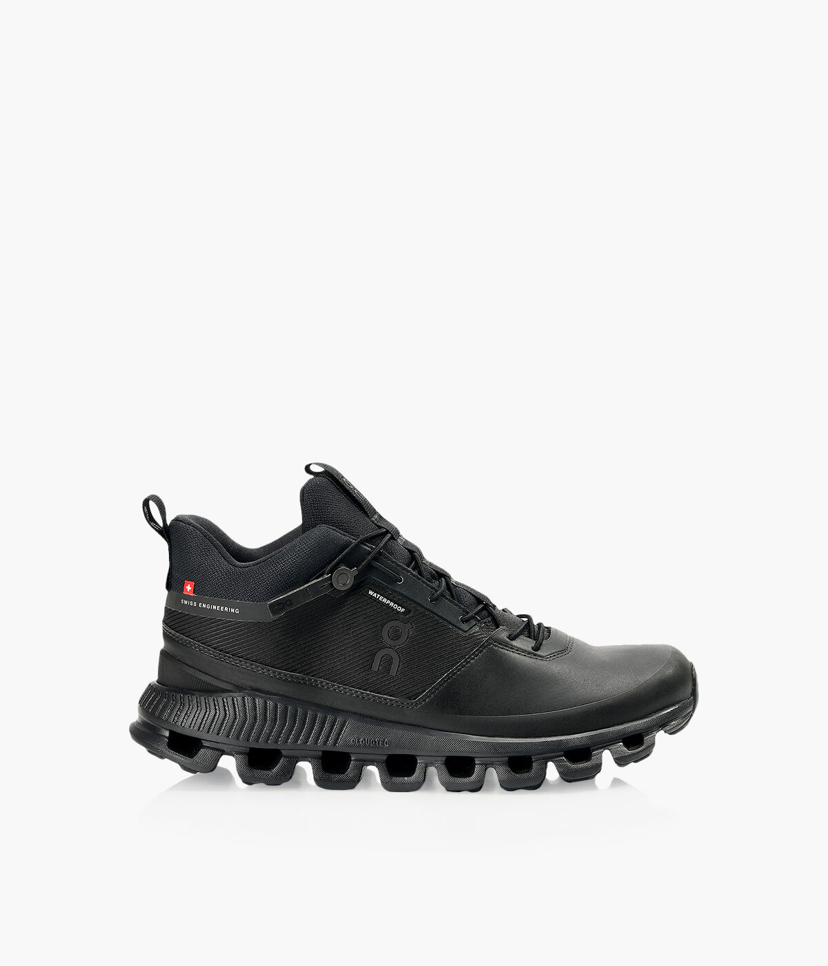 ON CLOUD HI WATERPROOF Black Browns Shoes