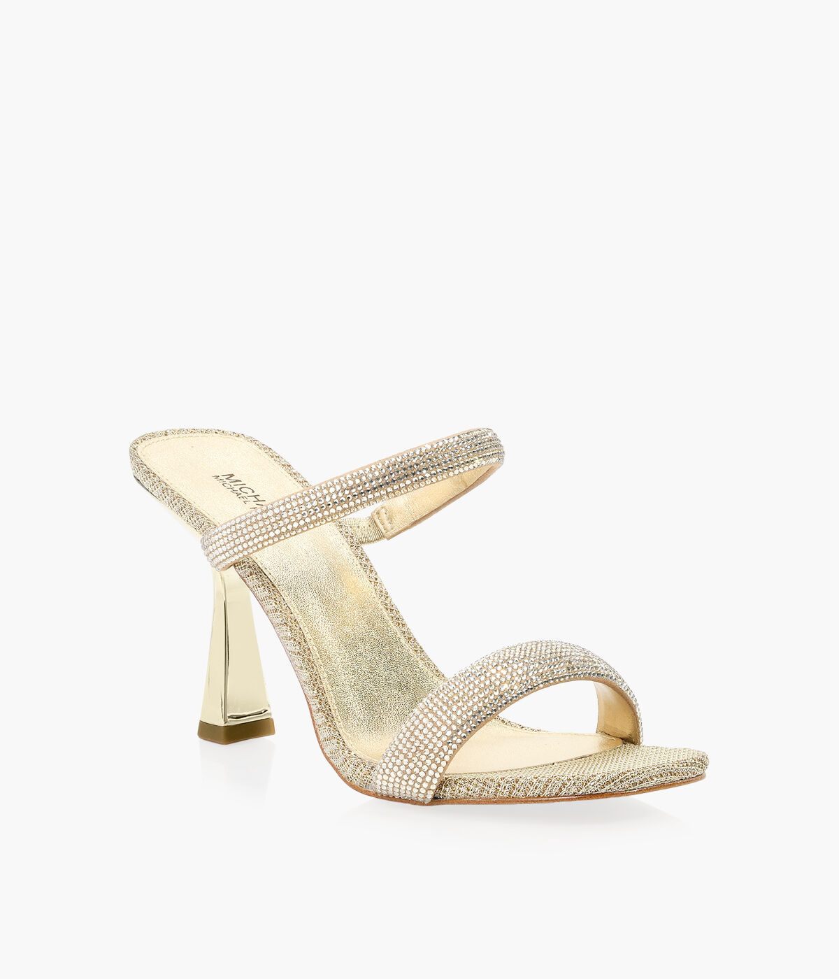 Michael kors gold heels on sale